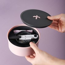 모스트 원형 반짇고리함 세트, 네이비, 1세트