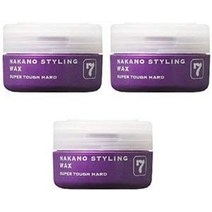 헤어왁스 일본 nakano seiyaku nakano fiber type styling, 90밀리리터 (x 3)