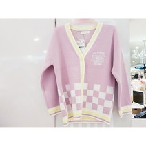 로엠걸즈 데일리 스쿨룩 캐주얼 브이넥 가디건 RGCK2313P/이천NC