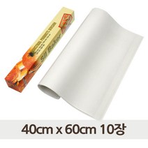테프론 베이킹 시트 화이트 40cm x 60cm 10장 빵판