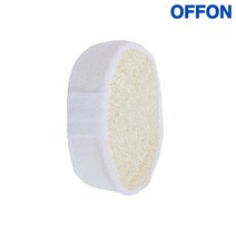 오프온 천연 루파 바디 스펀지 (저자극 친환경 때타올 샤워타올 부드러운 각질제거 거품 타월 때수건), 1개