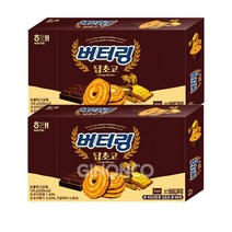 [향기좋은날] 해태제과 버터링 딥초코 103g 초코 과자 무배, 2개