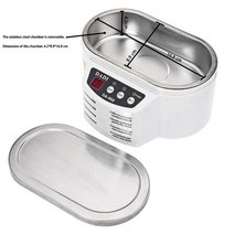 미니 전기 초음파 쥬얼리 클리너 휴대용 안경 시계 면도기 머리 목걸이 600ml, 02 EU