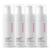 [100% 아미노산 계면활성제] 제스메이즈 리얼 프로테인 클렌저 150ml 저자극영양클렌저 단백질버블클렌저 모닝클렌저 고밀도단백질92%, 4개