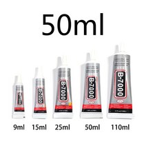 9 15 25 50ml B7000 라인석 크리스탈 접착 쥬얼리 바늘 에폭시 유리 접착제 DIY 수지 쥬얼리 수리 접착제