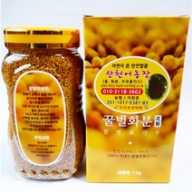 23년 국산 햇 벌꽃가루 건조 벌화분 1kg 비폴렌 자연산, 1개