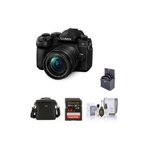 Panasonic 파나소닉 G95 루믹스 미러리스 카메라와 12-60mm 렌즈 및 액세서리