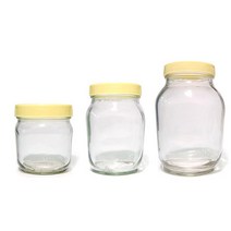 유리꿀병 600g 1.2kg 2.4kg /피클통 소분병 고추장병, 15개