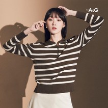 [The AtG]더엣지 스트라이프 집업니트 3종