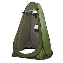 COSYEVNO 휴대용 간편 이동 낚시 텐트, 1.5 m * 1.5 m * 1.9 m 높이, 군사 녹색 실버 3 윈도우