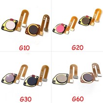 고화질 북 스캐너 양면 스캔 고급 스캔기 홈핑거 리더 지문 판독기 터치 ID 센서 리턴 키 버튼 플렉스 케이, 10 G60 gold