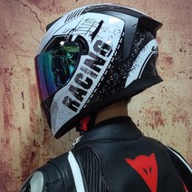 남자와 여자를위한 오토바이 헬멧 더블 렌즈 기관차 CAPACETE DA MOTOCICLETA 착용, 6|XL