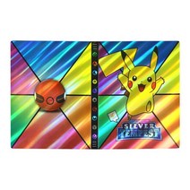 432pcs 3D 포켓몬 편지 앨범 플래시 카드 프로텍터 바인더 홀더 9 포켓 대형로드, Flash 73