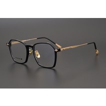 일본 남성 초경량 금속테 안경 티타늄 가벼운 금장 c62