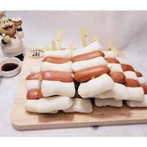 휴계소 국민대표간식 소떡 입점기념 행사 1.8 kg 90g 20개 우리쌀로 만든떡복이, 소떡소떡 900g +900g