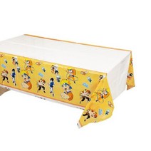 파티 장식 생일 이벤트 나루토 테마 축하 Ballloons Hatake Kakashi 일회용 식탁보 식기 컵 플레이트 냅킨 선물 가방 장난감, 1pcs tablecover