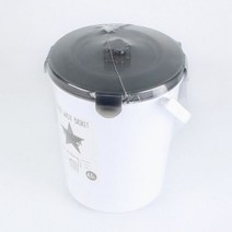 스칸디나 밀폐형 음식물 쓰레기통 4.5L 스타 음식쓰레기통 음식, 단품, 단품