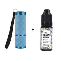 10g 25g uv 수지 접착제 속건성 투명 하드 에폭시 수지 접착제 자외선 태양 경화 diy 에폭시 수지 금형 보석 만들기 젤, 10g-빛