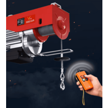 호이스트 전동 윈치 미니 크레인 우인치 소형 단상, 400-800kg 30미터 무선