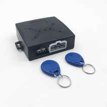자동차 원격 시동 제어 경보기 자동차 도난 방지 시스템 엔진 푸시 버튼 RFID 잠금 점화 스위치 열쇠 없는, 한개옵션0