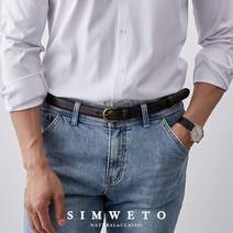 남성캐주얼벨트 2023 새로운 캐주얼 올 매치 남성용 가죽 벨트 성격 블랙 탑 레이어 소 가죽 청바지 벨트 펀칭 없음
