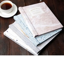 예쁜 하드 커버 양장 포토 앨범 접착식 내지 아기 성장 사진, 민트