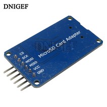 DNIGEF 고품질 마이크로 SD 카드 저장 널 TF 판독기 arduino를위한 수준 변환기 칩을 가진 기억 방패 단위, 한개옵션0