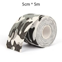 5 CM x M Kinesiotape 탄성 접착 붕대 근 테이프도 위 Football 운동학 Tape Sport 테이핑 First Aid, [22] black camouflage