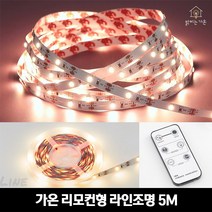 [가온] 인테리어 조명등 5M 리모컨형 라인조명, 가온 리모컨형 라인조명 5M