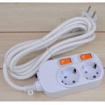 국내생산 16A 과부하차단 뉴 클릭 멀티탭 2구 3구 4구 1.2M 1.5M 3M 5M, 3구 1.5M