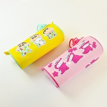짱구 왕지퍼 펜케이스 필통 12000, 노랑