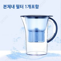 Detao 정수기 필터형 정수기 가정용 정수기 정수기능 생수통 기분 필터1개 포함 블루