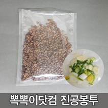 뽁뽁이닷컴 진공봉투 - 투명 진공포장지 식품소분 포장 냉장고 깔끔정리, 진공 10호(28x38-100매)