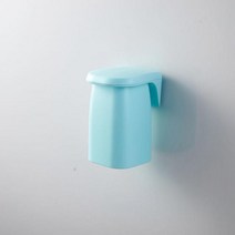 거꾸로타는화목난로크리에이티브 마그네틱 흡입 구강 세척제 컵 벽걸이 칫솔 받침대 거꾸로 브러싱 컵 홀, 03 Blue