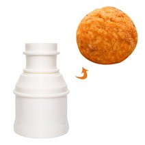 초밥 틀 주먹밥 스시 재사용 가능한 도구 diy handmade 도시락 금형 diy 금형 프레스 다목적 주방 고기 공 금형 arancini maker 266, 둥근