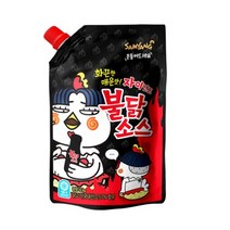 삼양식품 자이언트 불닭소스 2kg 업소용 불닭볶음면소스, 18개