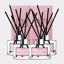 4개 부케가르니 대용량 실내디퓨저 실내방향제 200ml 141492, 베이비파우더 200ml 2개입_베이비파우더 200ml