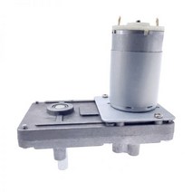 오무기어 웜기어 웜 기어 모터 12V 감속기 20-157RPM DC 높은 토크 전기 메탈 역 자동 잠금 자동화 장비, 12V 45RPM