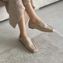 심플한로퍼 구겨신는신발 트렌디한 단화 여성플랫 플랫 로퍼화