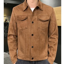 쿨샵 남성 벨벳자켓 깔끔한 디자인 트러커재킷 2컬러 751530EA