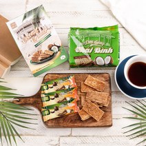 Thai binh 베트남 코코넛크래커, 180g, 1봉