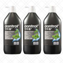 댄트롤 딥 클린 박하 솔트 비듬완화 샴푸 820ml x 3, 01_딥 클린 박하 솔트 샴푸 820ml x 3
