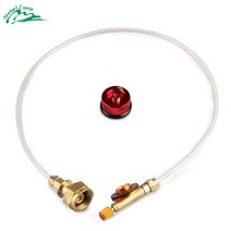 Jeebel 야외 가스 스토브 캠핑 스토브 프로판 리필 어댑터 버너 lpg 플랫 실린더 탱크 커플러 병 어댑터 저장