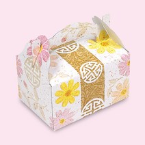 메이크박스 쿠키상자 돌떡박스 답례상자 - 52호, 50장
