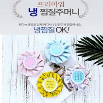 [써니몰] 아이들있는집엔 필수품!! 휴대하기편한 얼음찜질 주머니, 핑크지브라(대)