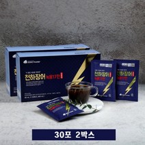 천하 장어 녹용 17전 30포 2박스 홍삼 마카 뮤신 즙 엑기스 액기스 선물 세트 추천, 2개