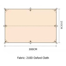 몽골 천막 텐트 투명 캠핑 인디언 옥상 캐노피 주차, D Oxford Fabric