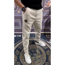 urkoteer 남성 명품 바지 남자 빈티지 고퀄리티 고급 면화 바지