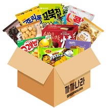 까까나라 과자폭탄 45p 과자세트, 1box, 어린이용 럭키박스(10p)