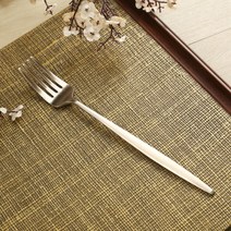 [순수담] 명인 명장 전통 방짜유기 커트러리 포크, 상세 설명 참조